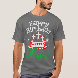 Weihnachten Glück Geburtstag Jesus Pajama Urlaub T T-Shirt