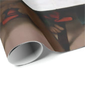 Weihnachten glücklich Geburtstag Jesus Comic Stil Geschenkpapier (Rolleneckpunkt)