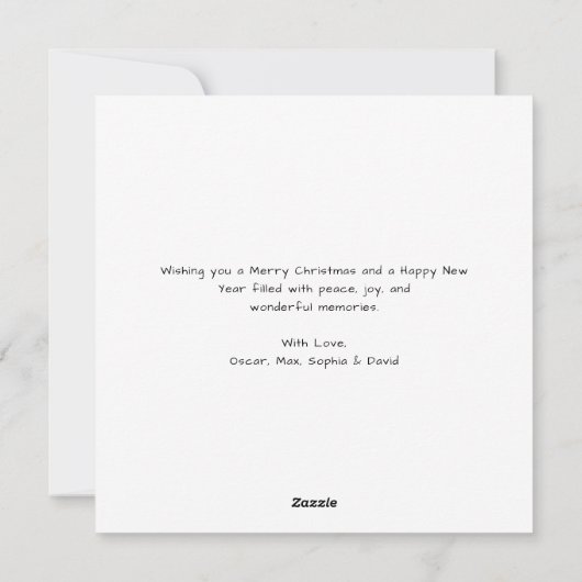 Weihnachten glücklich Weihnachten Weihnachten Weih (Rückseite)