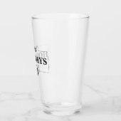 Weihnachten glücklichen Urlaub Custom Geschenk Mer Glas (Links)