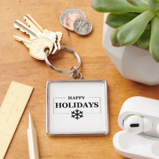 Weihnachten glücklichen Urlaub Custom Geschenk Mer Schlüsselanhänger