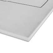 Weihnachten glücklichen Urlaub Custom Geschenk Mer Schneidebrett (Ecke)