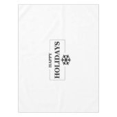 Weihnachten glücklichen Urlaub Custom Geschenk Mer Tischdecke (Vorderseite)