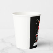 Weihnachten Gnome Dancing Gnome Familie Weihnachte Pappbecher (Rechts)