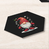 Weihnachten Gnome Dancing Gnome Familie Weihnachte Untersetzer (angewinkelt)