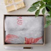 Weihnachten Gnome sagt frohe Weihnachten! Seidenpapier (Geschenk)