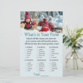 Weihnachten Gnome Was ist in deinem Handtaschenspi (Stehend Vorderseite)