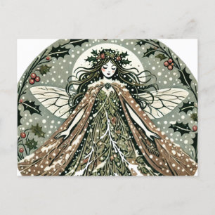 Weihnachten Goddess Winter Solstice Postkarte