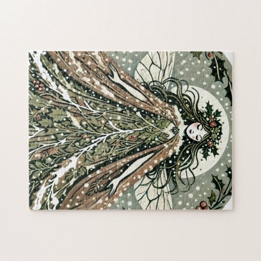 Weihnachten Goddess Winter Solstice Puzzle (Horizontal)
