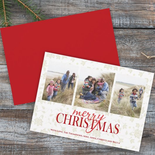 Weihnachten Gold Eleganter Blumenurlaub 3 Foto