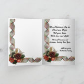 Weihnachten Golden Retriever (Innenseite)