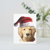 Weihnachten Golden Retriever (Stehend Vorderseite)
