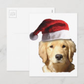 Weihnachten Golden Retriever (Vorne/Hinten)