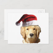 Weihnachten Golden Retriever (Vorne/Hinten)