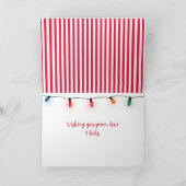 Weihnachten Golden Retriever auf dem Hundeknochen (Innenseite)