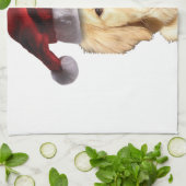 Weihnachten Golden Retriever Handtuch (Gefaltet)