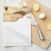 Weihnachten Golden Retriever Handtuch (Viertel Falte)