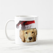 Weihnachten Golden Retriever Kaffeetasse (Links)
