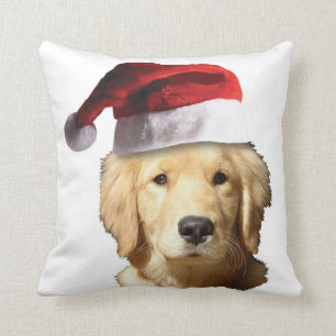 Weihnachten Golden Retriever Kissen