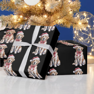 Weihnachten Golden Retriever Liebhaber Hund Mama  Geschenkpapier
