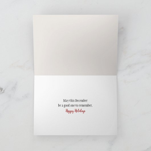 Weihnachten Golden Retriever mit Candy Cane (Innenseite)