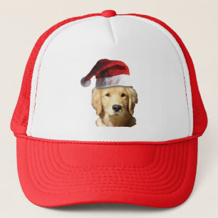 Weihnachten Golden Retriever Truckerkappe