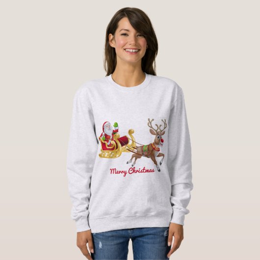 Weihnachten - Golden Traumstrecke Airolo - Gletsch Sweatshirt (Vorne ganz)