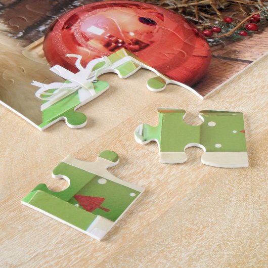Weihnachten - GoldenDoodle - Mazy Puzzle (Seite)