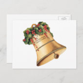 Weihnachten Goldene Glocken, Weihnachtsgrüße (Vorne/Hinten)