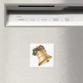 Weihnachten Goldene Glocken, Weihnachtsgrüße Magnet (In Situ (Geschirrspüler))