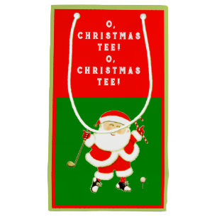 Weihnachten Golf Kleine Geschenktüte