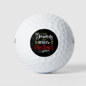 Weihnachten Golfball (Vorderseite)