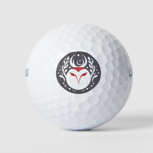 Weihnachten Golfball (Vorderseite)