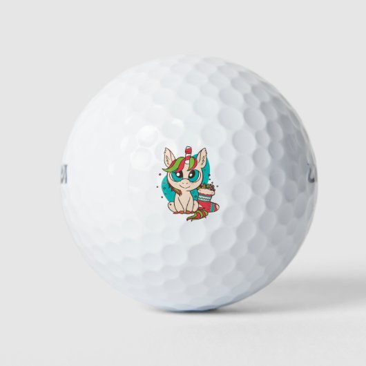 Weihnachten Golfball (Vorderseite)