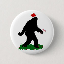 Weihnachten, Gone Squatchin' Button