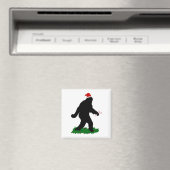 Weihnachten, Gone Squatchin' Magnet (In Situ (Geschirrspüler))