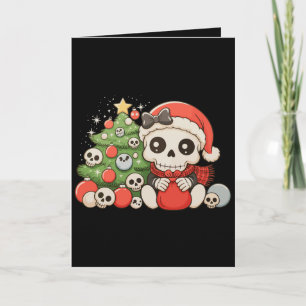 Weihnachten Gothic Süßer Totenkopf Weihnachten Fei