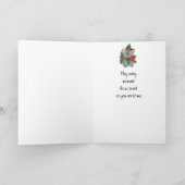 Weihnachten Grandson Niedlich Teddy Bear Fun (Innenseite)