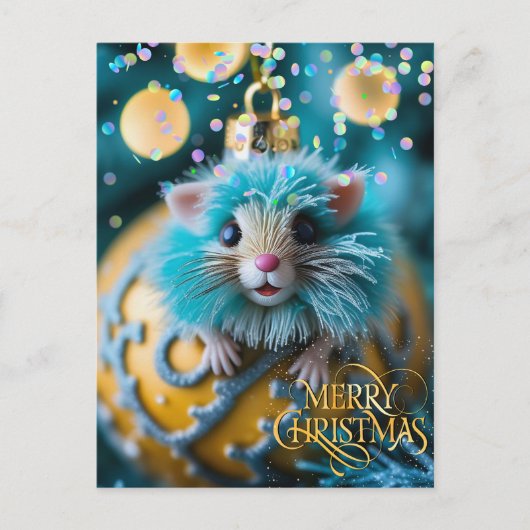 Weihnachten. Gratulation. Postkarte (Vorderseite)