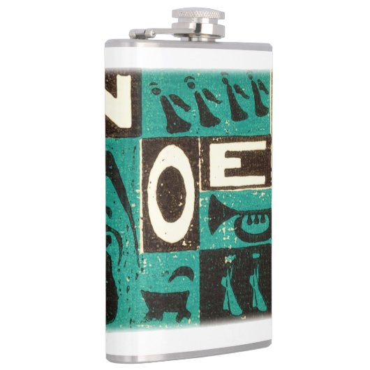 Weihnachten Green Flachmann (Rechts)