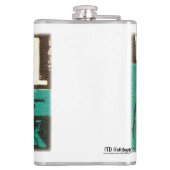 Weihnachten Green Flachmann (Rückseite)