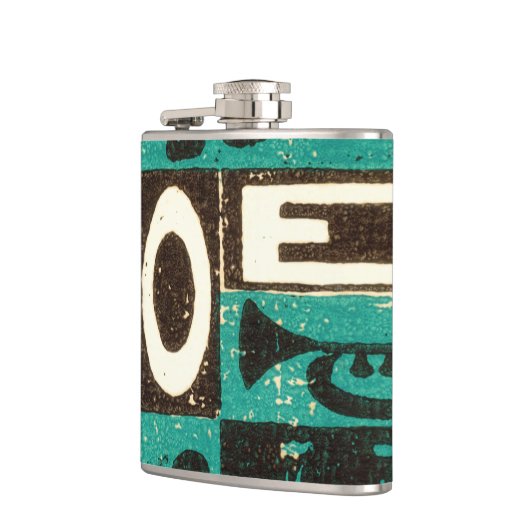 Weihnachten Green Flachmann (Links)