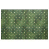 Weihnachten Green Gold Star Grafik Stoff (Fat Quarter (45,7 x 55,9 cm))