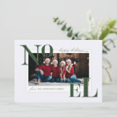 Weihnachten Green Kariert Patches Weihnachtskarte (Stehend Vorderseite)