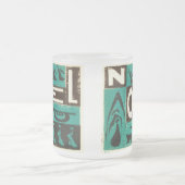 Weihnachten Green Mattglastasse (Mittel)