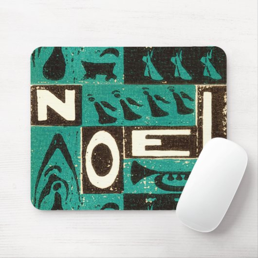 Weihnachten Green Mousepad (Mit Mouse)