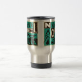 Weihnachten Green Reisebecher (Mittel)