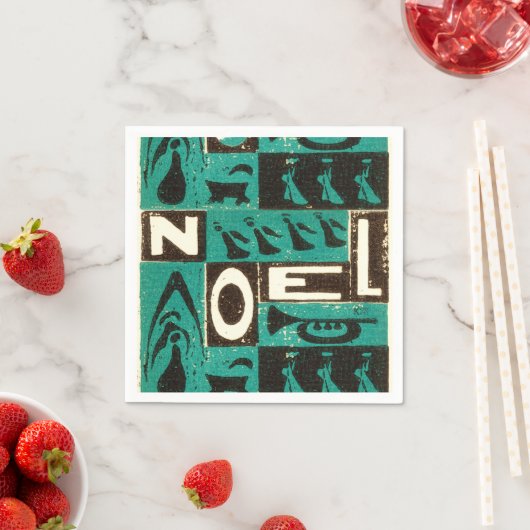 Weihnachten Green Serviette (Beispiel)