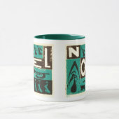 Weihnachten Green Tasse (Zentrum)