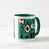 Weihnachten Green Tasse (VorderseiteRechts)